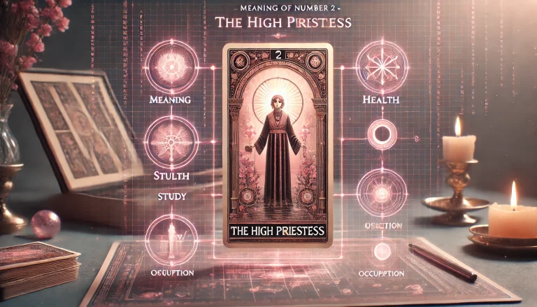 Meaning of Card number 2- The High Priestess