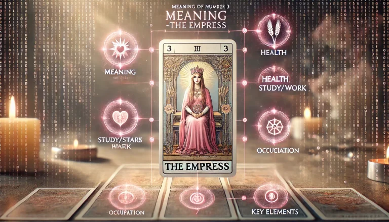 Meaning of Card number 3 – The Empress