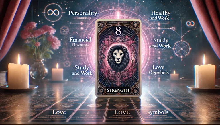 Meaning of Card number 8 – Strength