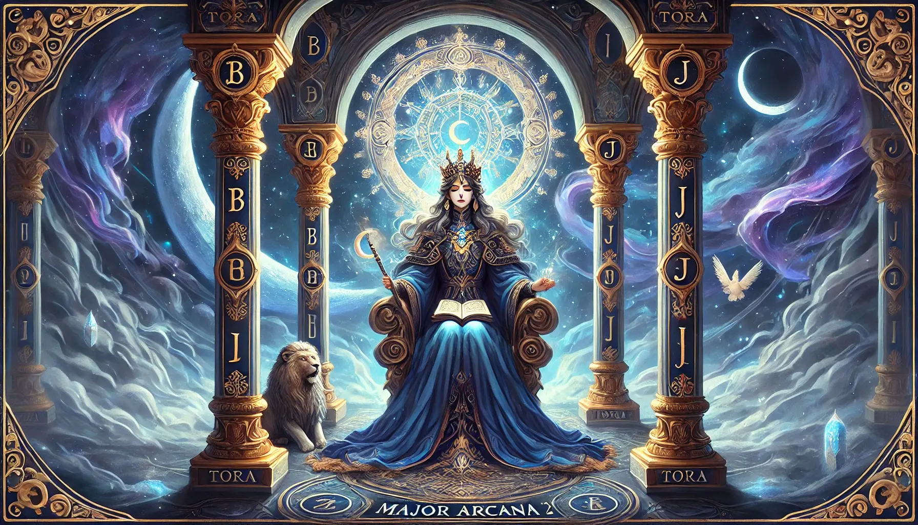 The High Priestess Tarot Card – Major Arcana Card Number 2 Explained in Depth