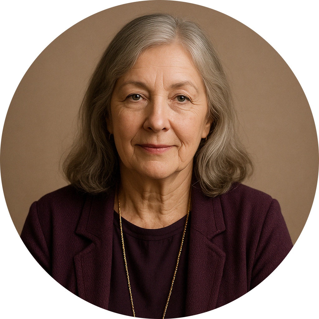 Destiny Matrix chart 1 5-star testimonial featuring a quote about the Destiny Matrix transformation, with a circular profile image and the name 'Jo Rose – Numerology Expert' displayed below