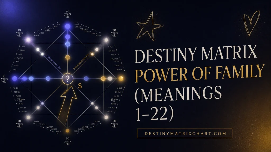 Destiny Matrix Power of Family โ All 22 Meanings Explained 3 Power of Family