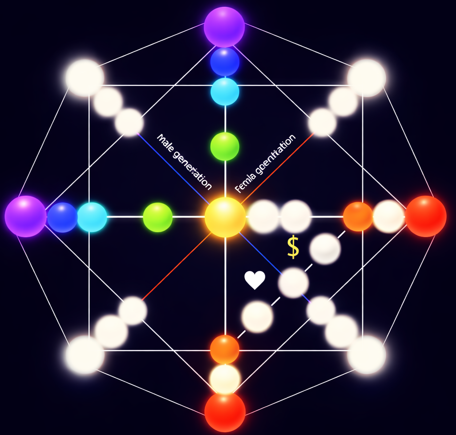 Destiny matrix 2 2 Personal Chart